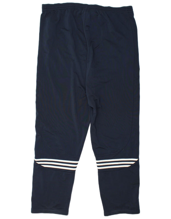 Adidas Pantalon de survêtement pour homme UK 48/50 XL Bleu marine Polyester