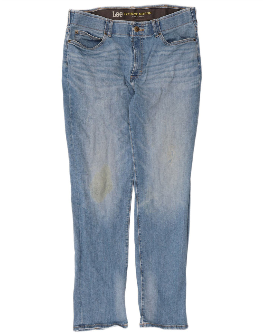 Lee Jean fuselé Extreme Motion Regular W36 L32 pour homme en coton bleu