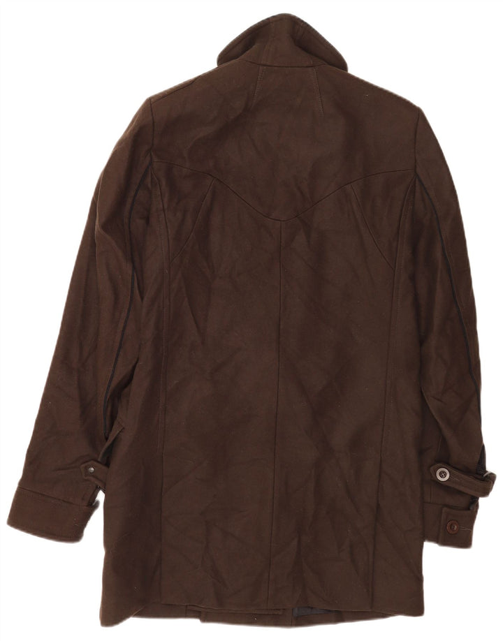 Reiss Manteau Homme UK 38 Laine Marron Moyen