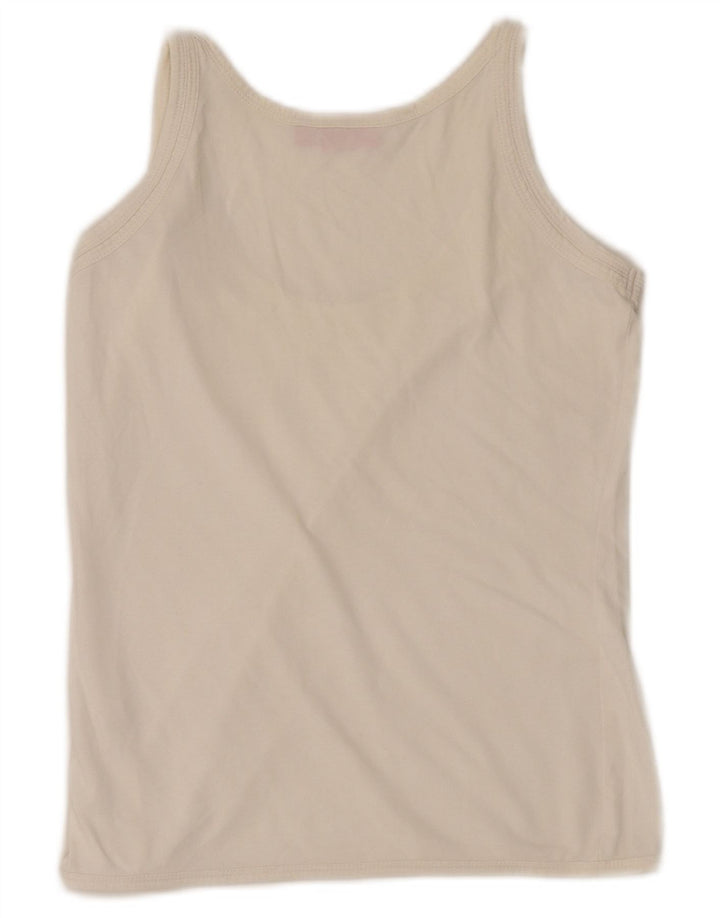 Puma Débardeur pour femme UK 8 Small Blanc cassé