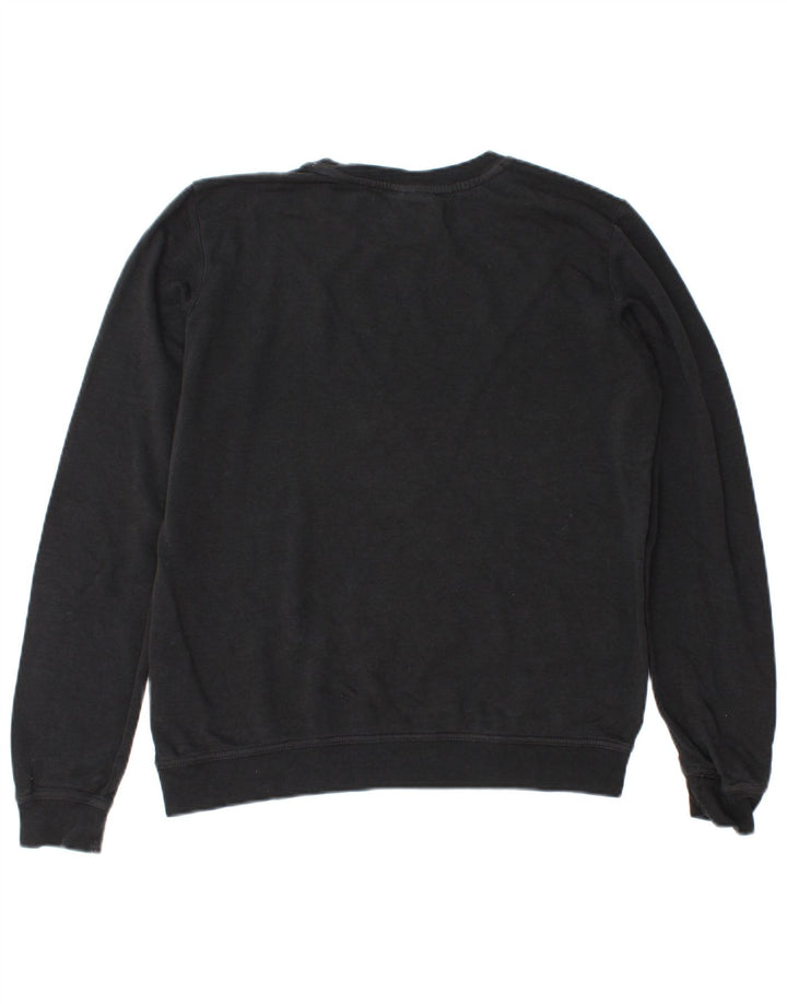 Nike Sweat-shirt pour homme en coton noir Taille S