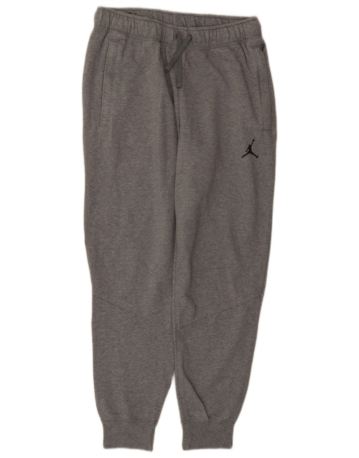 Jordan Pantalon de survêtement pour homme en coton gris Taille S