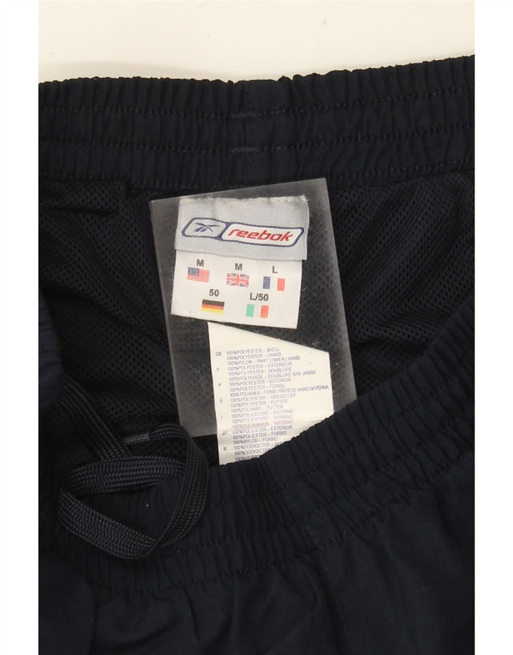 Reebok Pantalon de Survêtement Joggers Homme Bleu Marine Moyen Polyester