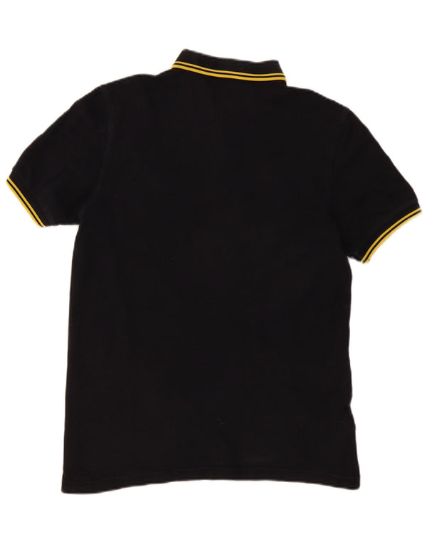 Fred Perry Polo Homme Noir Moyen Coton