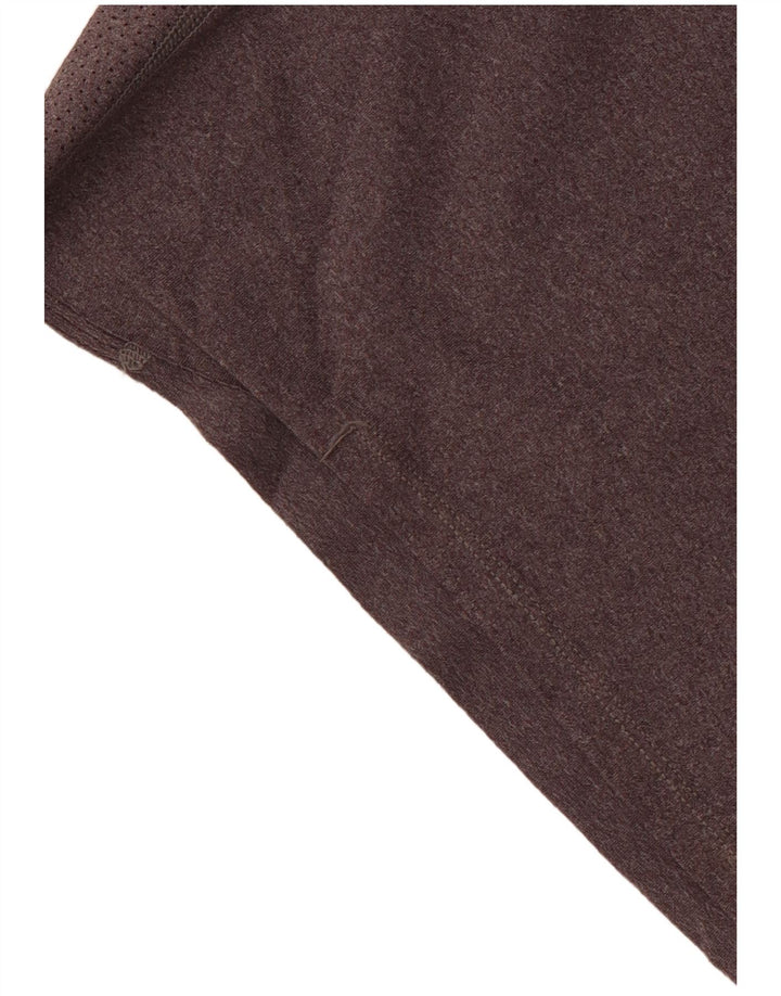 NIKE T-Shirt Homme Gris Moyen Colorblock Polyester