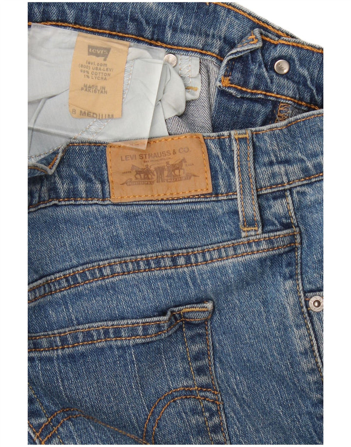 Levi's Jean droit 505 femme US 8 Medium W32 L28 bleu coton