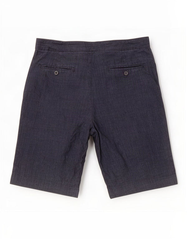 Zara Short Chino Homme Large W34 Bleu Marine