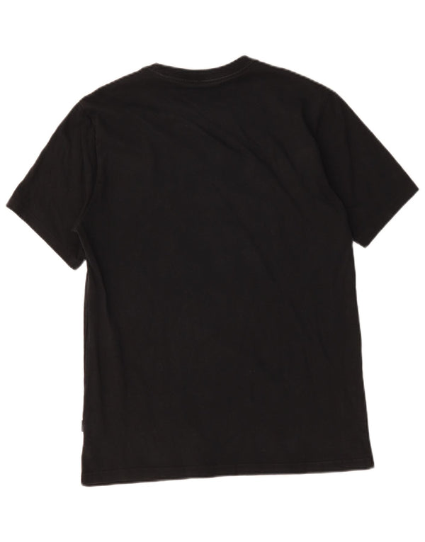 Converse T-Shirt Graphique Homme Petit Noir Coton