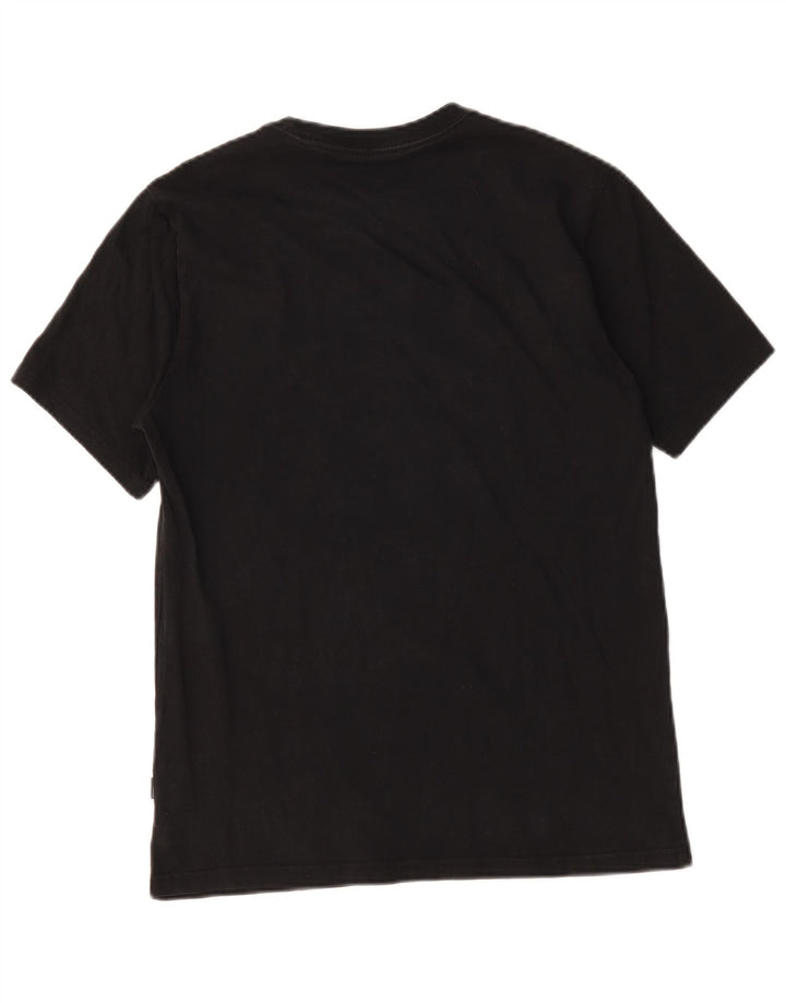 Converse T-Shirt Graphique Homme Petit Noir Coton