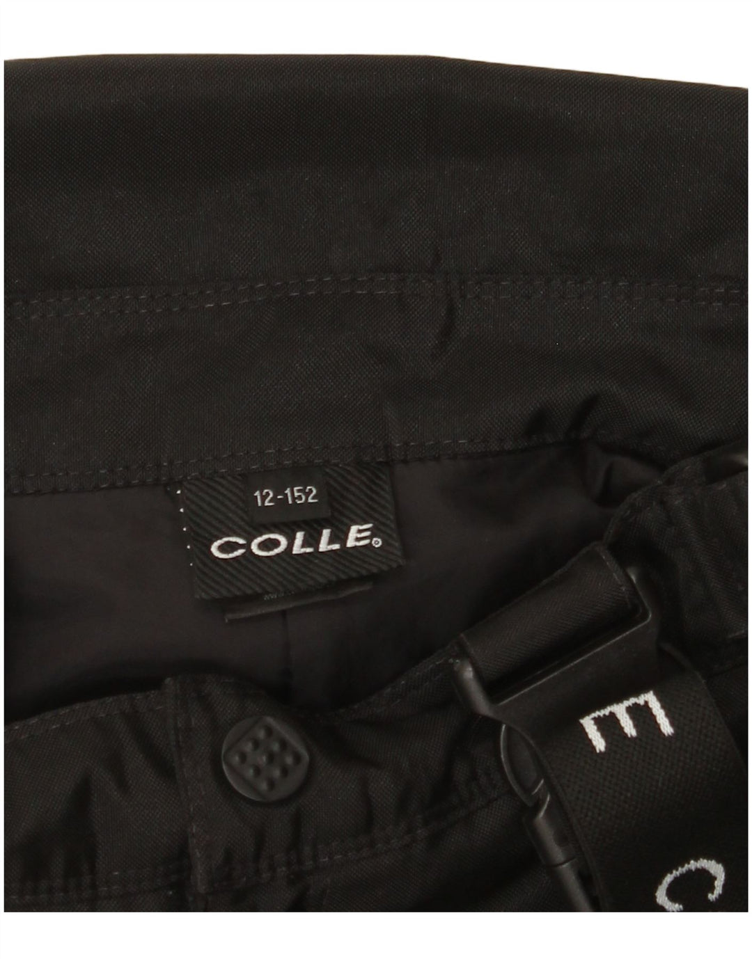 COLLE Pantalon de Ski Salopette Graphique Garçon 11-12 ans Noir