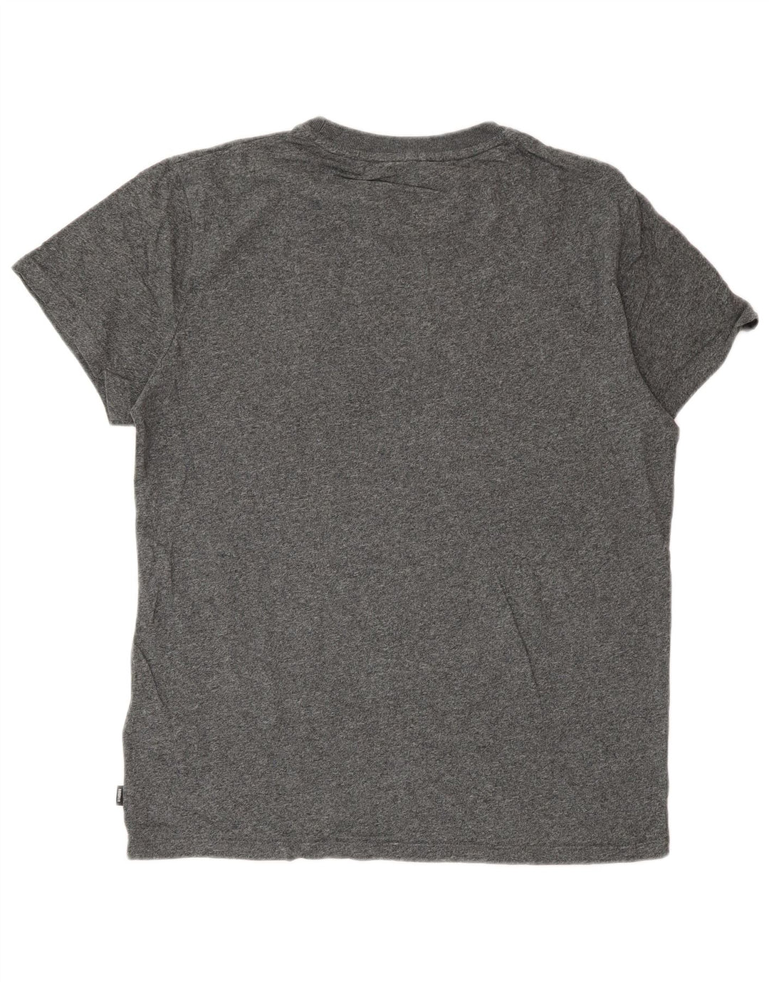 Superdry T-Shirt Homme Gris Moyen Coton