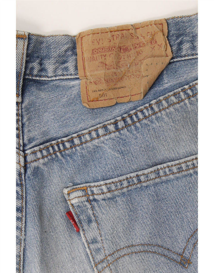 LEVI'S Womens Denim Shorts W28 Medium Blue Vintage Levi's and Second-Hand Levi's from Messina Hembry 