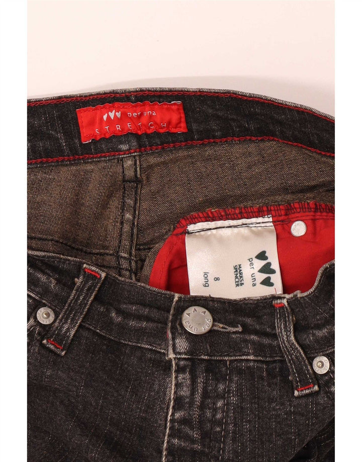 Marks & Spencer Jean bootcut Per Una pour femme UK 8 Small W26 L32 Gris Coton