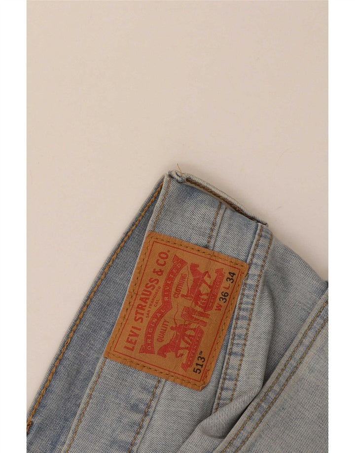 Levi's Jean Droit 513 Femme W36 L30 Bleu