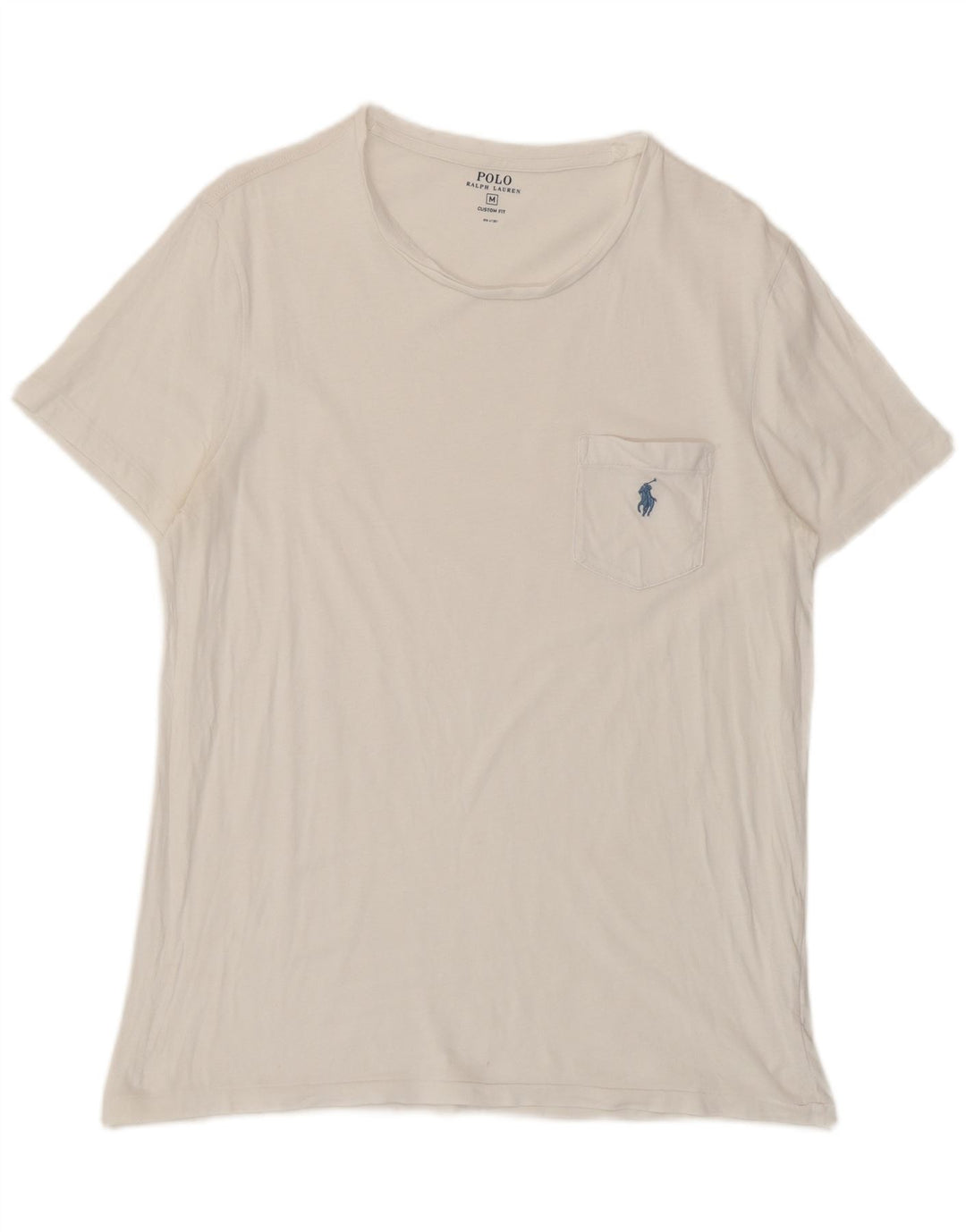 Polo Ralph Lauren T-shirt ajusté sur mesure pour homme Blanc moyen