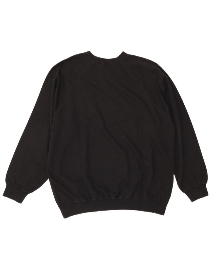 CHAMPION Sweat-Shirt Homme XL Noir Coton