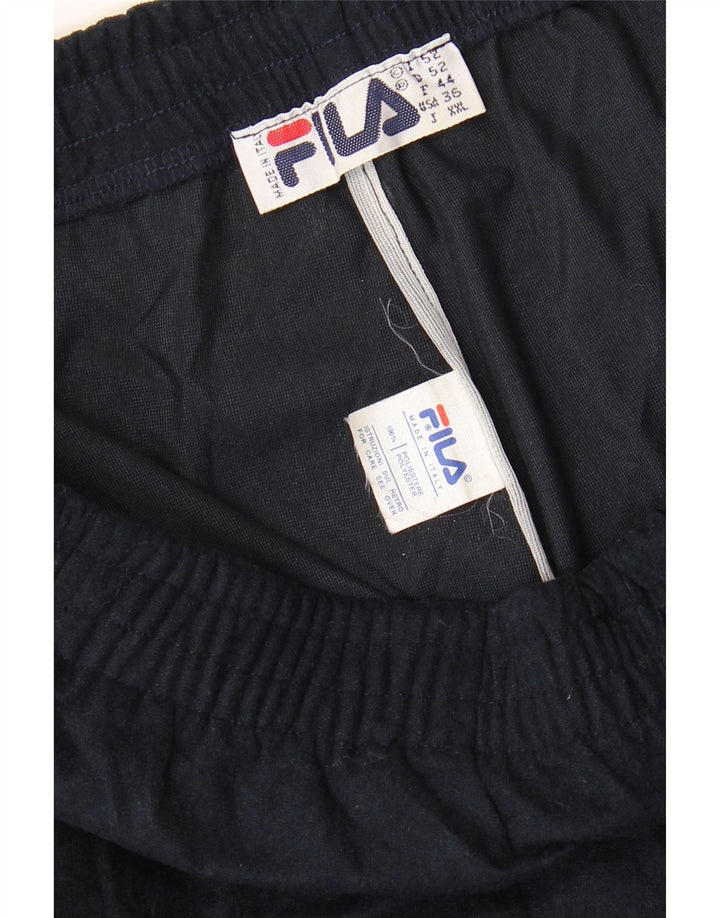 FILA Pantalon de survêtement femme IT 52 2XL Bleu marine Polyester