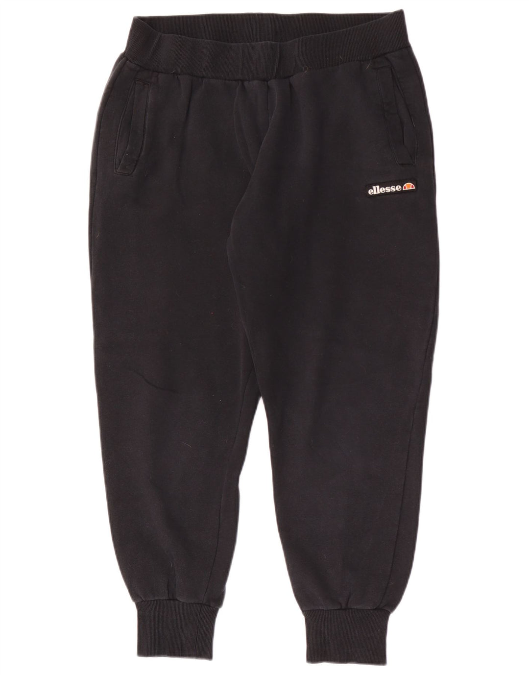 Ellesse Pantalon de survêtement pour femme UK 12 Medium Noir