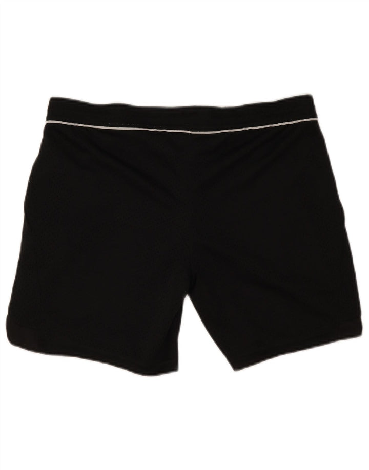 Reebok Short de sport pour femme UK 8/10 Petit Noir Polyester
