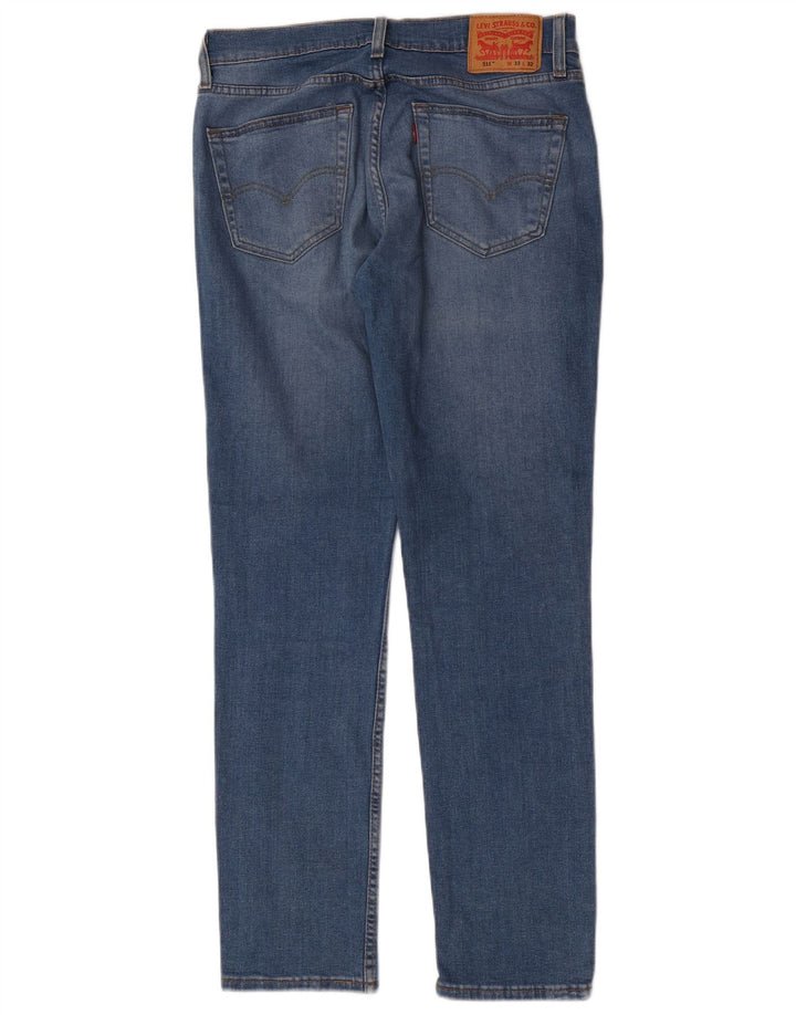 Levi's Jean Slim 511 Homme Bleu W33 L32 Coton