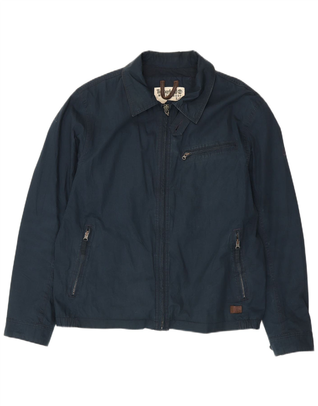 Timberland Veste utilitaire pour homme UK 40 Large Bleu Marine Coton
