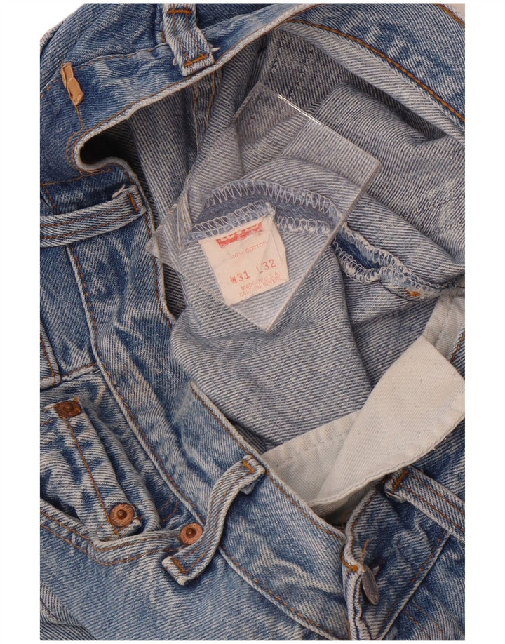 Levi's Short en Jean W31 Homme Bleu Moyen Coton