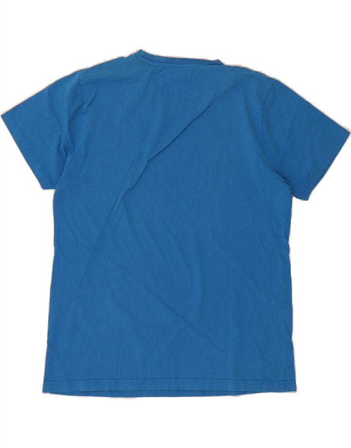 NORTH SAILS Mens Graphic T-Shirt Top Large Blue Cotton Vintage North Sails and Second-Hand North Sails from Messina Hembry 