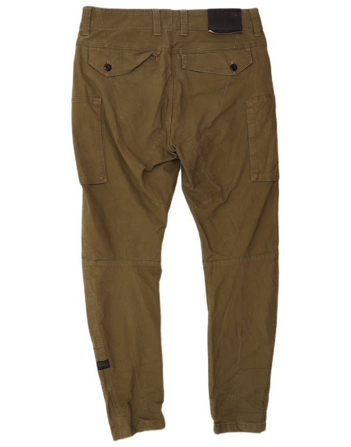 G-STAR Pantalon Cargo Banana Slim Homme W34 L30 Kaki Coton Armée