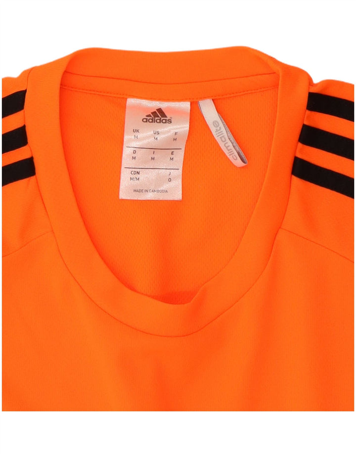 Adidas T-Shirt Climalite Homme Orange Moyen Colorblock