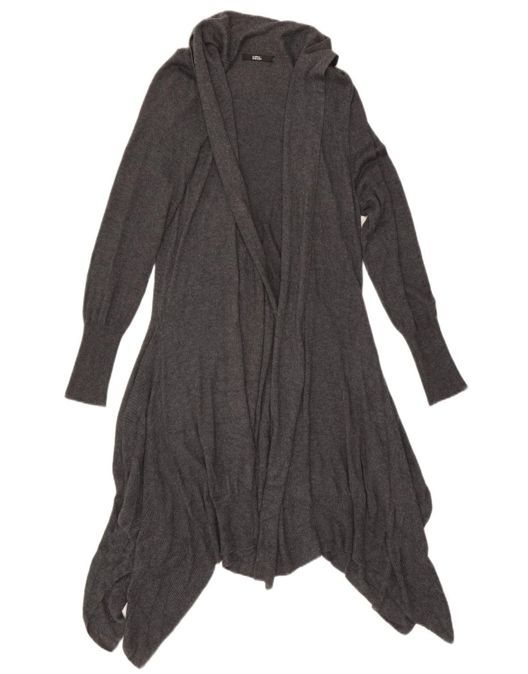 Marks & Spencer Pull cardigan ouvert long pour femme UK 16 Large Gris