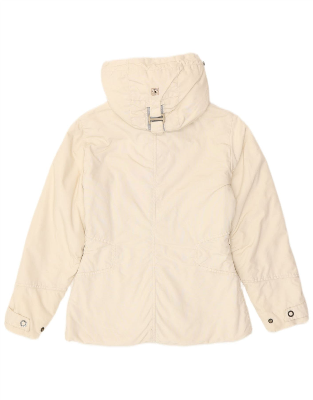 CAPE HORN Veste coupe-vent à capuche pour femme UK 14 Medium Off White