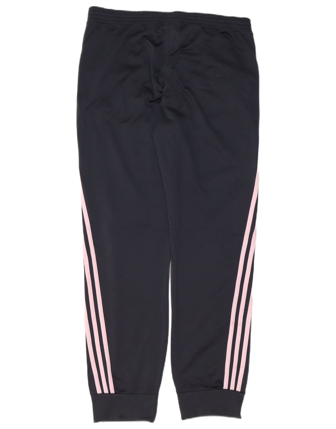 ADIDAS Pantalon de survêtement pour femme Joggers UK 16 Large Bleu Marine Polyester