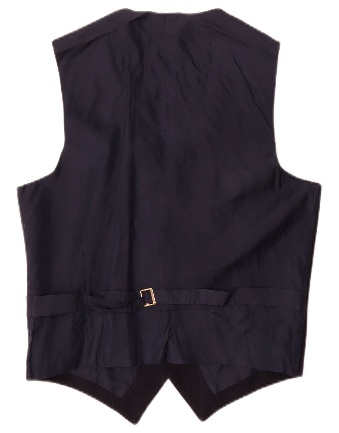 gilet homme vintage petit bleu marine rayé