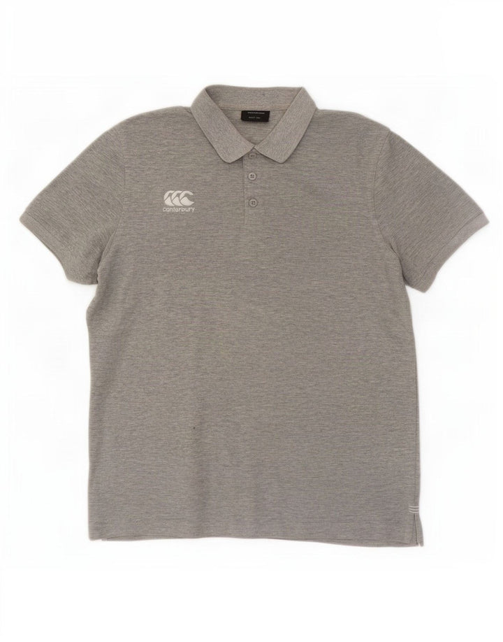 Canterbury Polo Homme Grand Gris