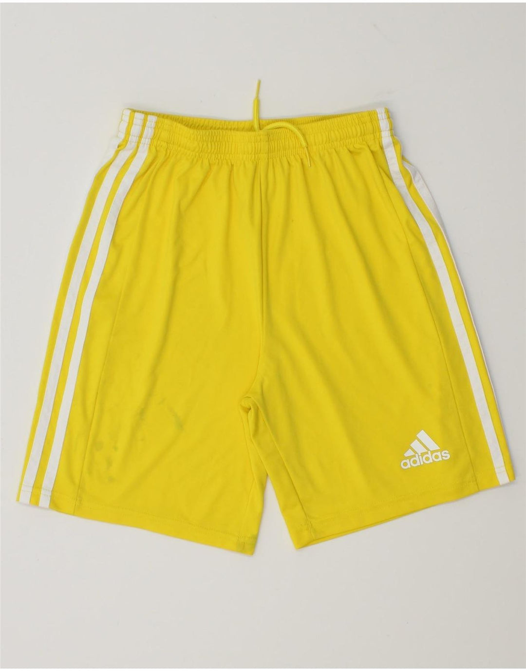 Adidas Short de Sport Aeroready Garçon 15-16 Ans Jaune Polyester