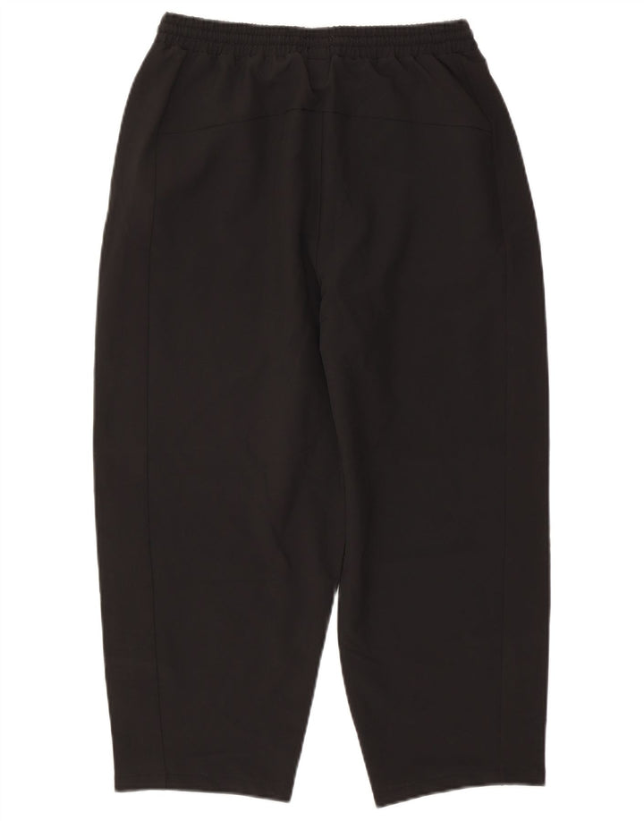 Puma Pantalon de survêtement Capri Femme UK 10 Small Noir Polyester