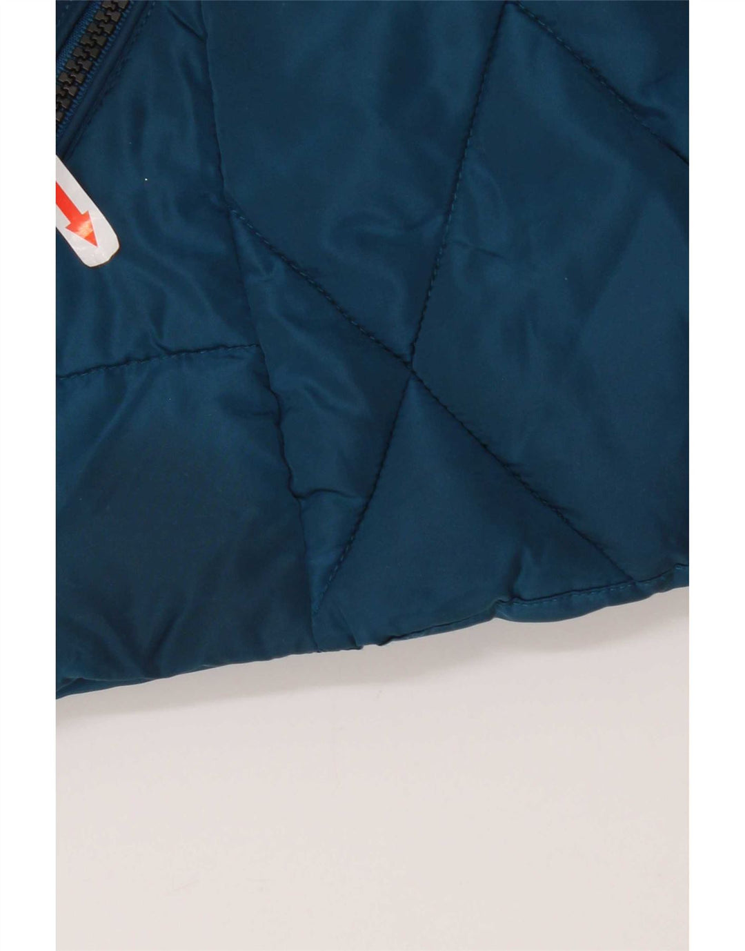 Marks & Spencer Veste matelassée matelassée pour femme UK 12 Bleu moyen Polyester