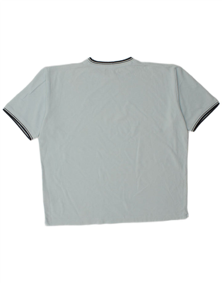 KAPPA T-Shirt Homme Top XL Bleu Coton