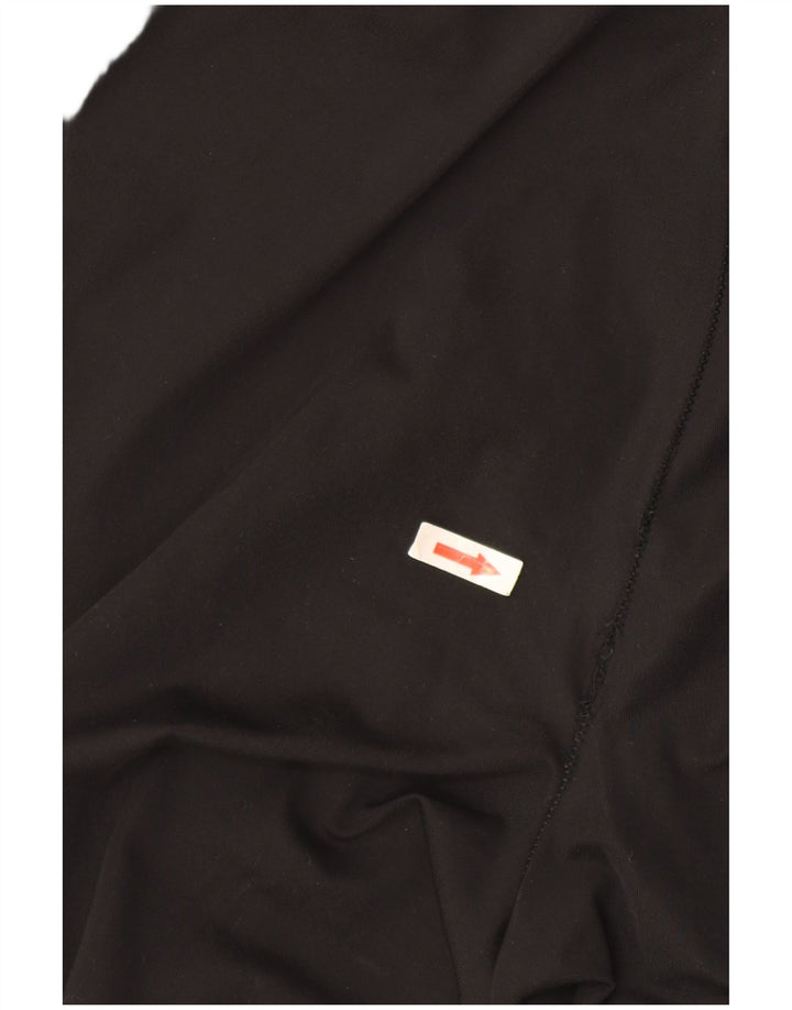 Adidas Leggings graphiques pour femmes UK 14 Large Noir Polyester
