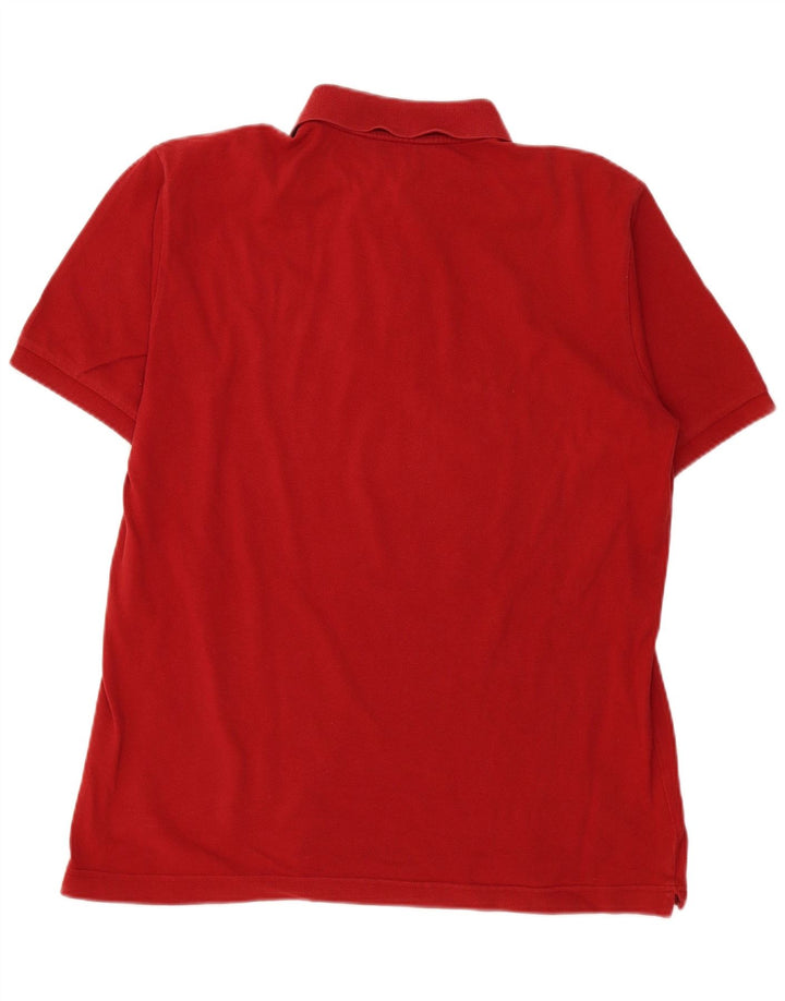 Kappa Polo Homme Grand Rouge Coton