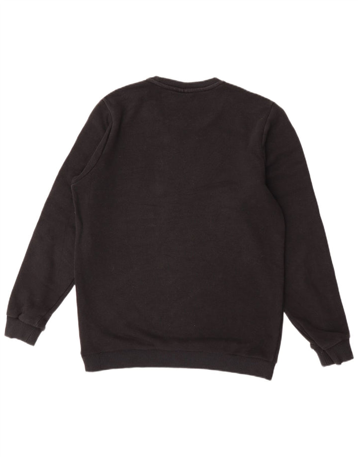 Fila Sweat-shirt graphique pour hommes, petit, en coton color block noir