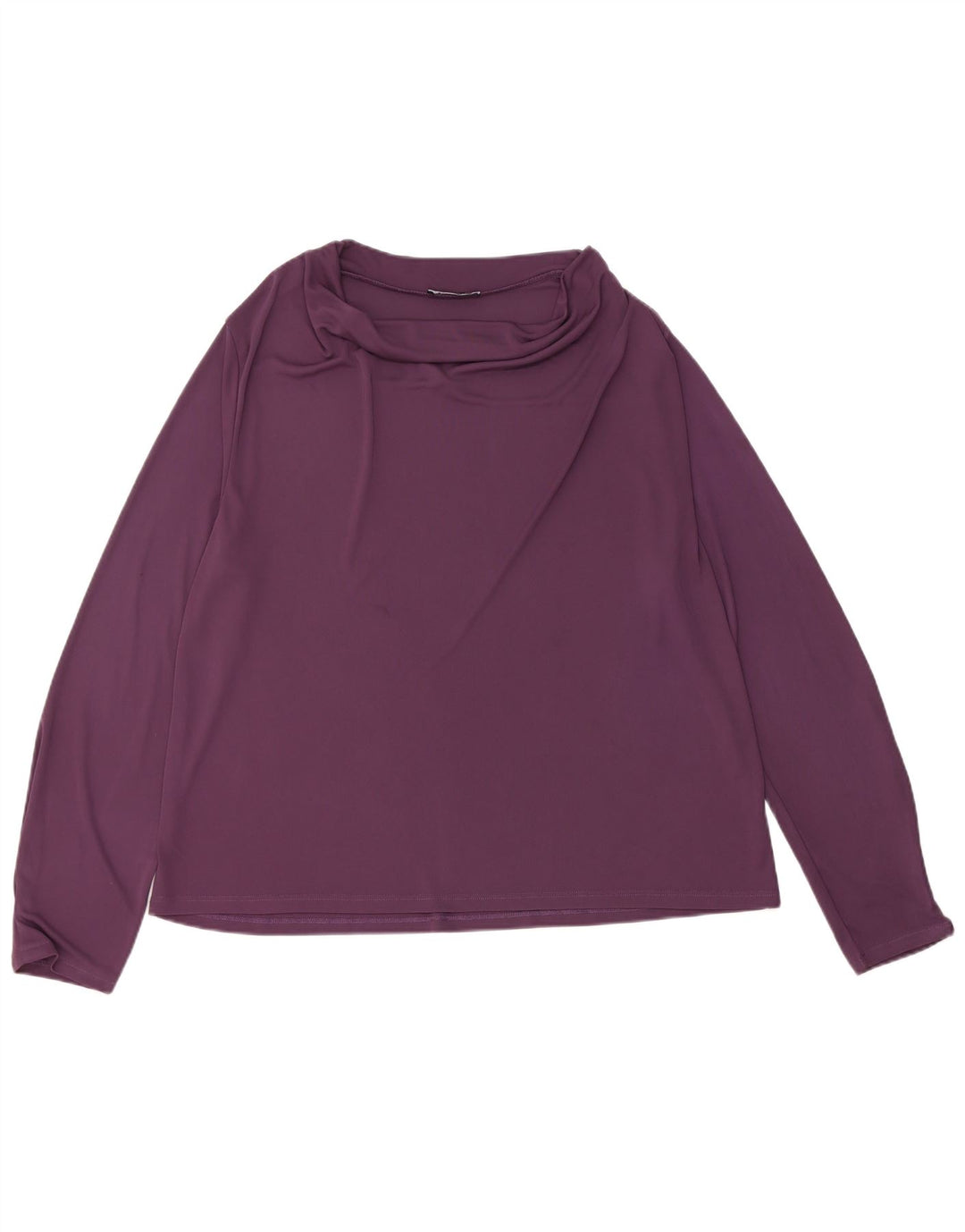 Zara Femme Haut Régulier Manches Longues UK 18 XL Violet