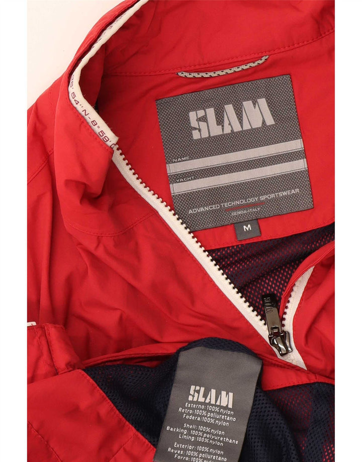 Slam Veste de pluie pour femme UK 14 Medium Rouge Nylon