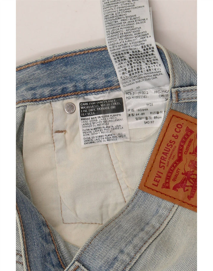 Levi's Short en Jean W25 XS Bleu Coton Femme