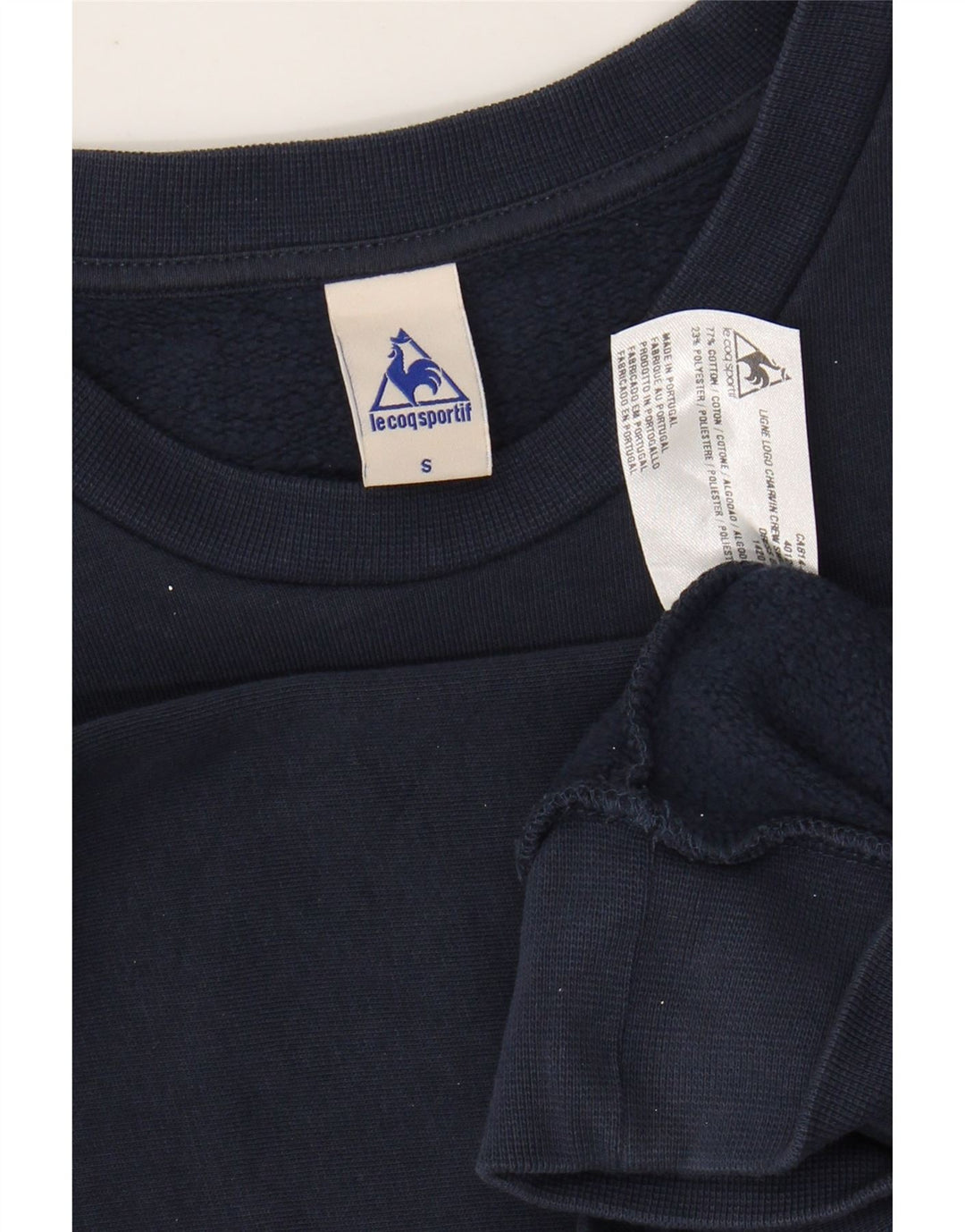 LE COQ SPORTIF Sweat-Shirt Graphique Homme Petit Bleu Marine Coton