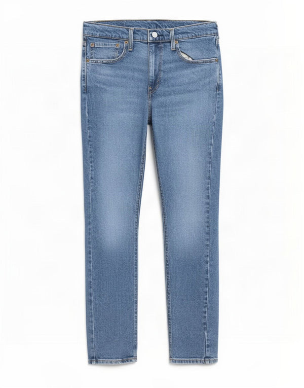 Levi's Mens 519 Hi-Ball Skinny Jeans W33 L29 Blue Cotton