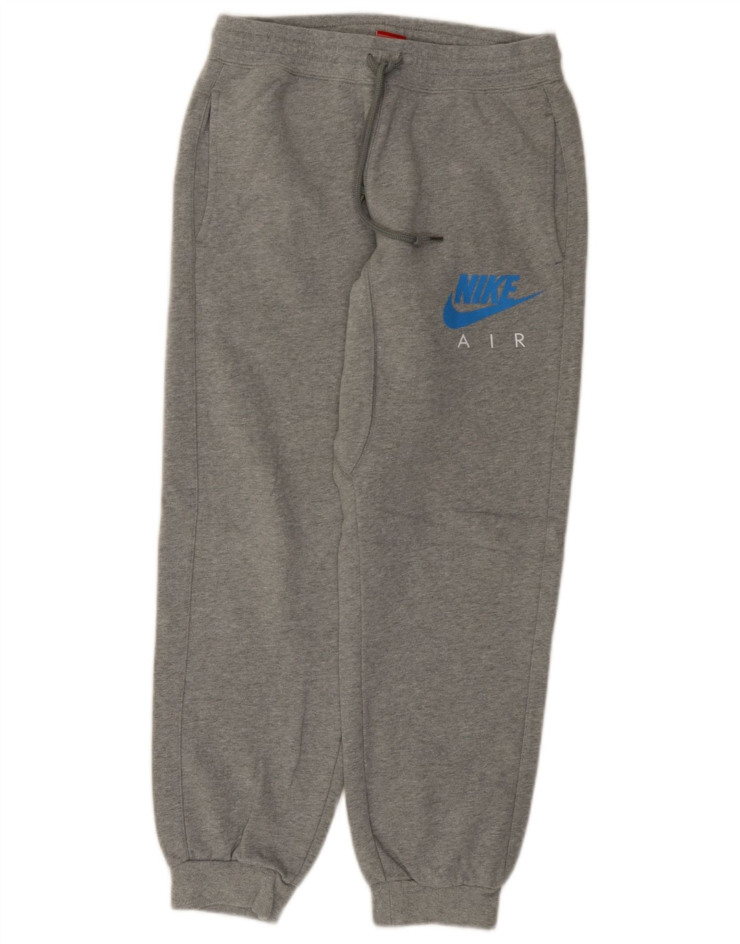 NIKE Pantalon de survêtement graphique pour femme Joggers UK 14 Coton gris moyen