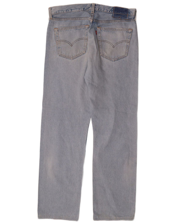 LEVI'S Jean Droit Homme W34 L29 Bleu Coton