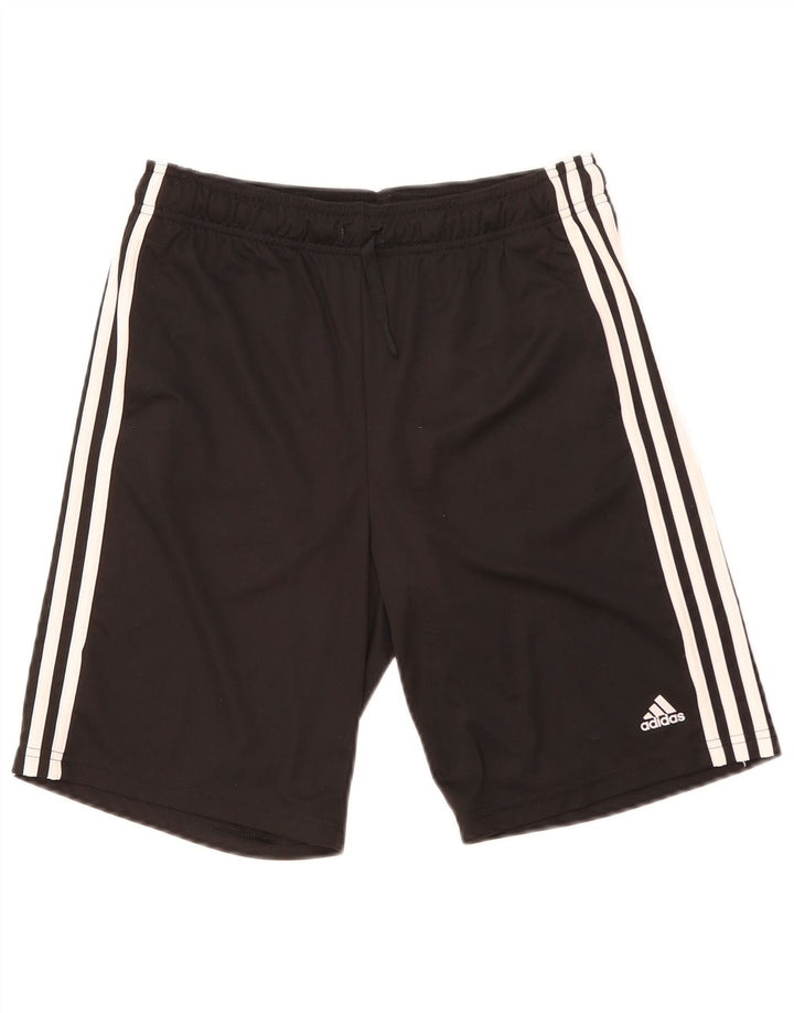 Adidas Short de Sport Garçon 15-16 Ans Noir