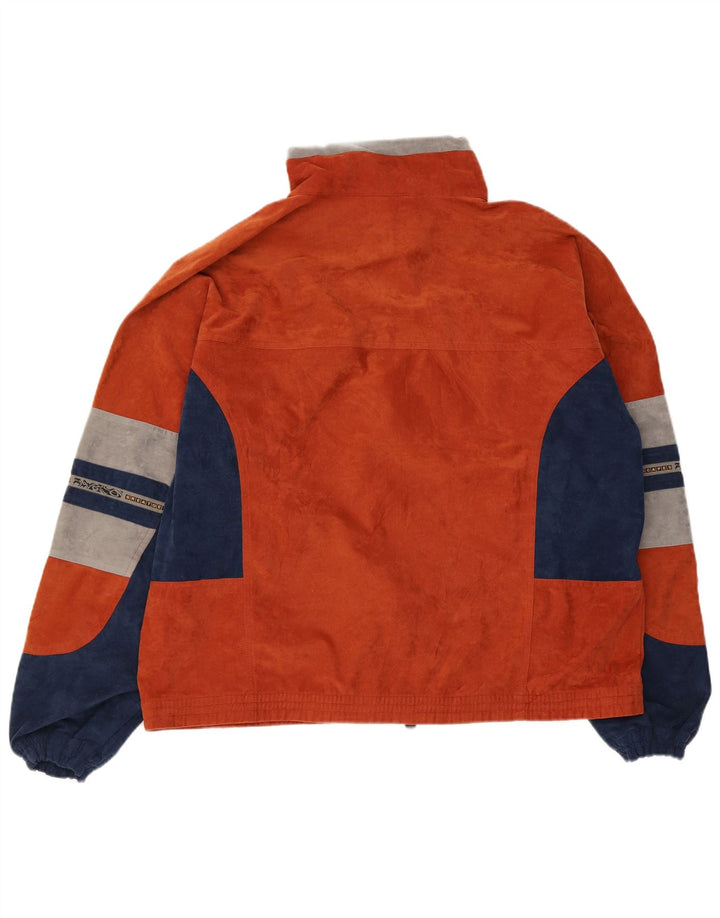 Great Escapes Veste de survêtement pour homme XL Orange Colourblock